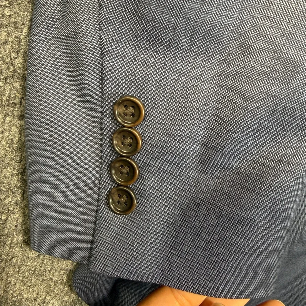 Bonobos Standard Fit Blazer Mens 52R Blue Tollegno 1900 Italian Wool Sport Coat
